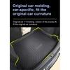 TPE Material Car Rear Trunk Mats For Geely Galaxy Starship 7 EM-i 2024-IN Waterproof Rear Trunk Cargo Liner Carpets Pads