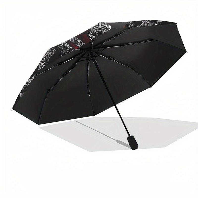 1pc Baphomet Satanic Symbol Umbrella with Plastic Handle,Suitable for All Seasons Home Travel Outdoor UmbrellaB1813
