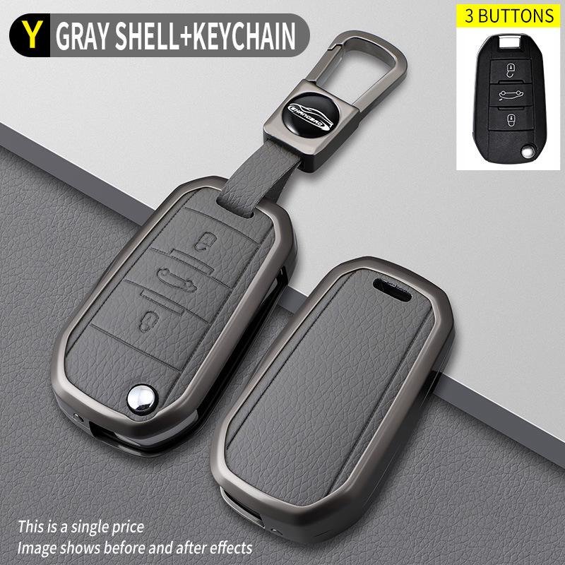 Opel Z Model Elephant Grey Key Case