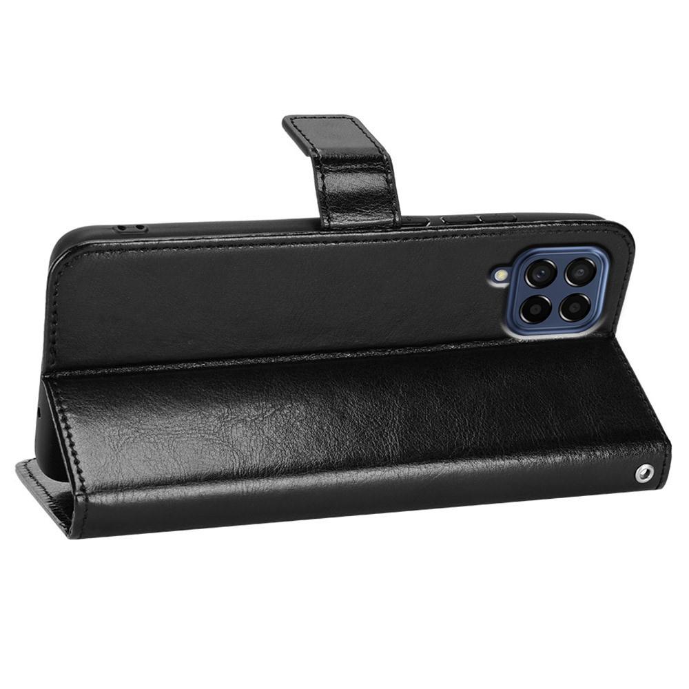 Wallet Case for Samsung Galaxy M53 5G, Black