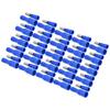 25 Pairs Insulated Wire Terminal Male Female Quick Crimp Electrical Butt Connector for 16‑14AWG