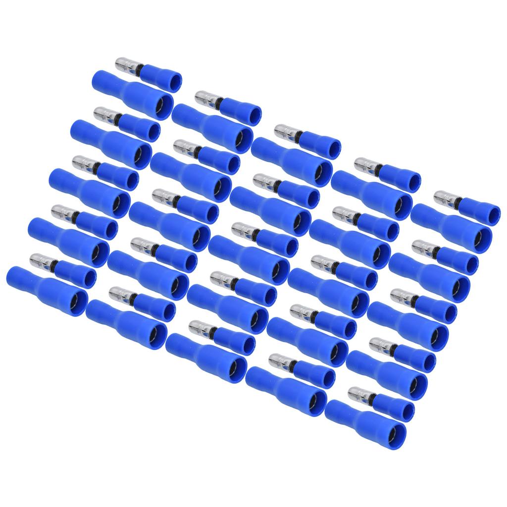 25 Pairs Insulated Wire Terminal Male Female Quick Crimp Electrical Butt Connector for 16‑14AWG