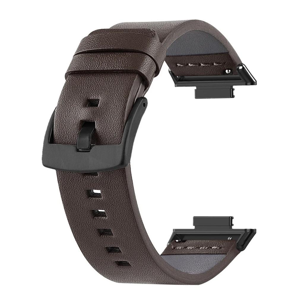 Leather Strap for Huawei Watch Fit 4 Pro Band Vintage Frosted Strap for Huawei Watch Fit 4 3 2 1 Watchband Accessories