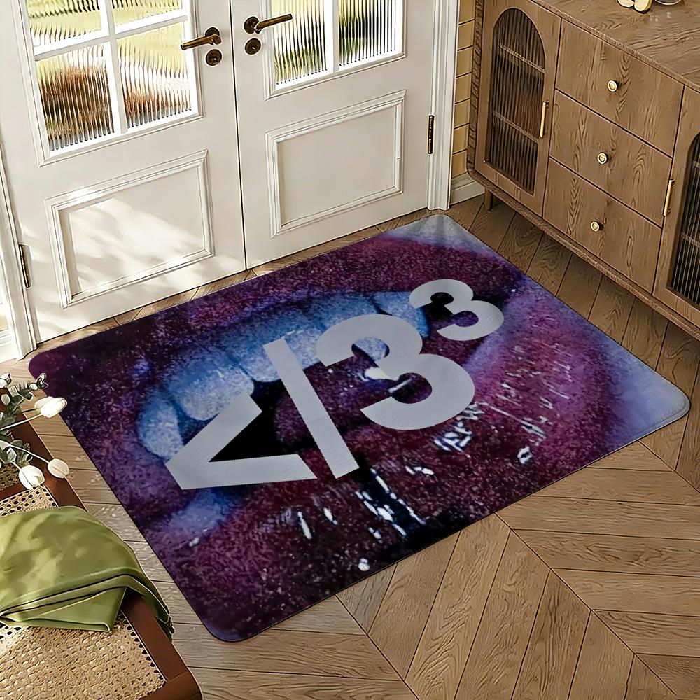 Rapper D-Destroy Lonely Broken Hearts 3 Floor Mat Soft Thickened Non-Slip Bedroom Living Room Door Mat Home Decor Flannel Rugs