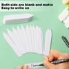 100Pcs Set Plant Markers Plastic Plant Labels Plant Name Tags for Seedlings Garden Labels Nursery Plant Tags Seed Labels