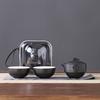 Auspicious Cloud Ceramic Portable Tea Set