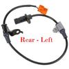 2 Pieces ABS Wheel Speed Sensor Rear Left & Right Fits: Fits: Acura TL 2004-2008
