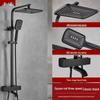 Thermostatic Shower Set with One-Touch Temp Lock & Boost Shower Head