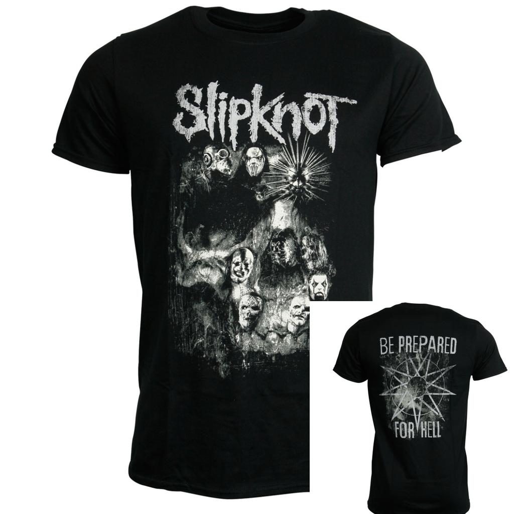Slipknot Shattered Graphic Tee Cotton Round Neck Casual Unisex Tshirt Summer Top