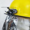 Cască de protecție pentru pompieri și salvatori cu șal din folie de aluminiu, ignifugă și anti-coliziune.