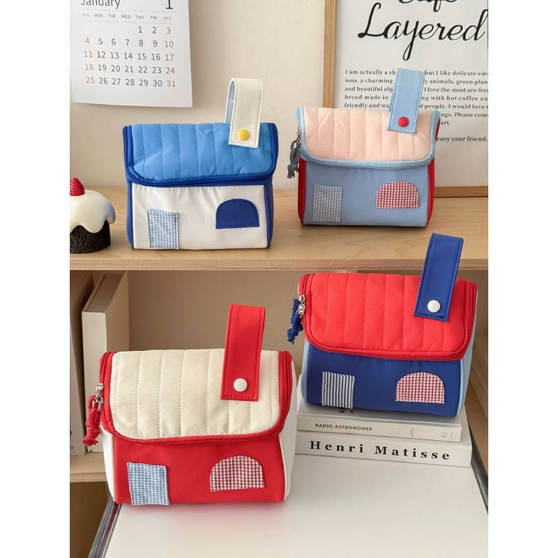 House Toiletry Bag With Large Capacity And Zipper Closure For Travel Or Home Storage