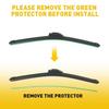 For Jeep Wrangler 2000- Windshield Wiper Front Front 15"/ Front 14" + Rear B