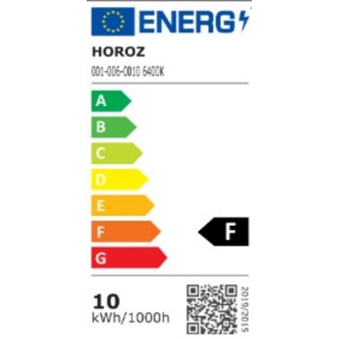 Ampoule - LED - Globe - 10W - E27 - 6000K - Économie d'énergie 85%
