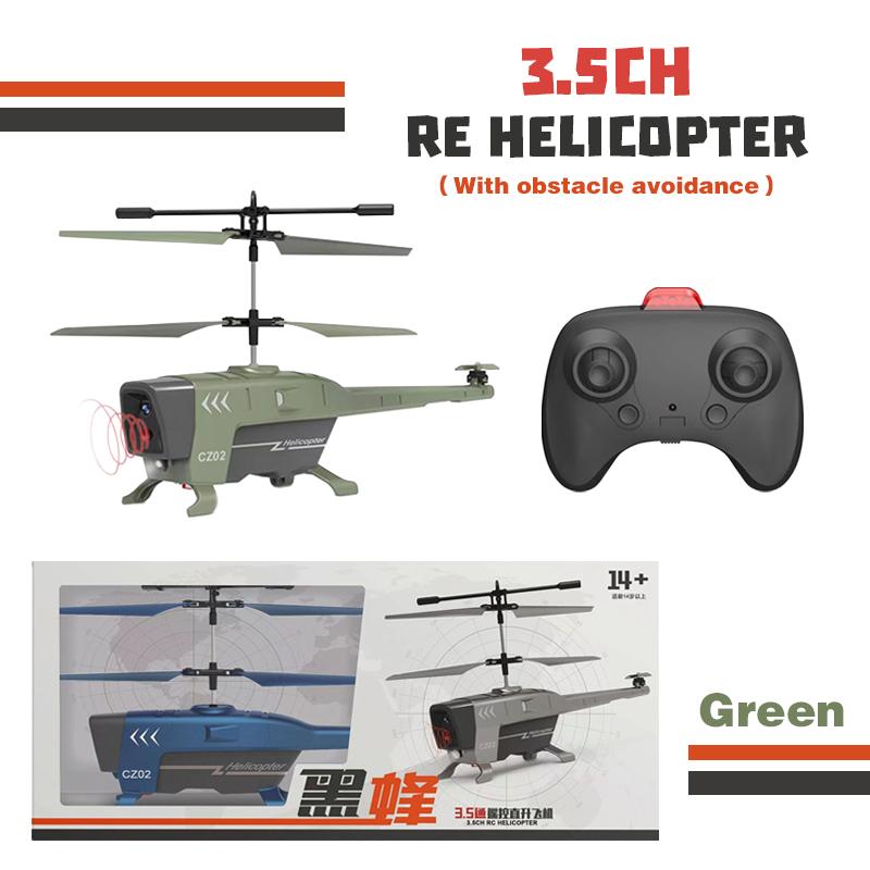 Non-Toxic Rc Helicopter 2.4Ghz 3.5H Obstacle Avoidance Anti-Collision Remote Control Drone Toy Aircraft Kid Plane Indoor Flight Toys Gifts