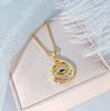 Devil'S Eye Necklace Female Design Personality Versatile Temperament Clavicle Chain