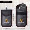 Car Key Case Signal Blocker Bag Shielding Pocket For Porsche Panamera Cayenne Taycan 911 718 Macan Carrera-GT 928 944 968