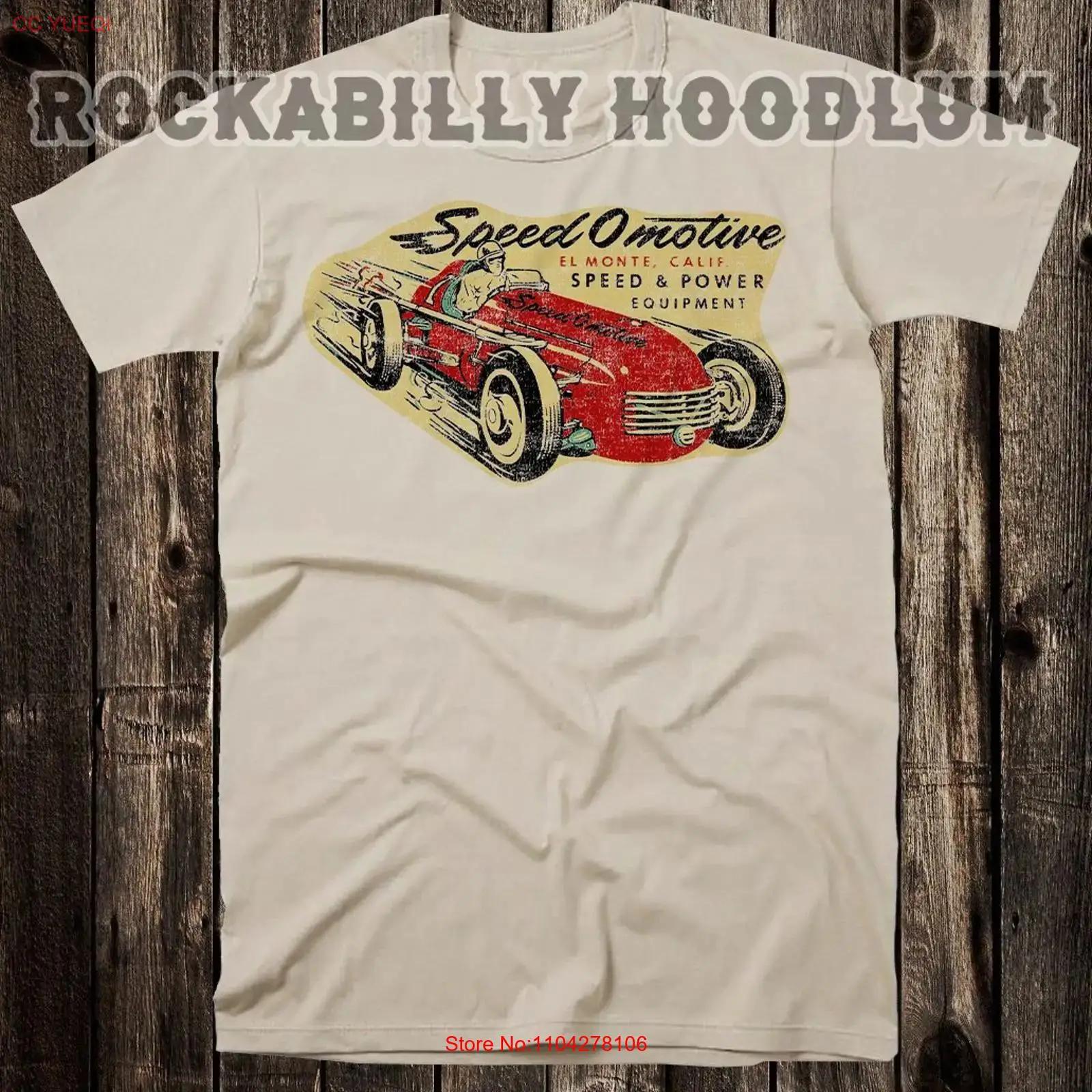 

Retro Hot Rod T Shirt Drag Race Racing Speed O Motive El Monte CA Shop vintage Washed fashion Comfortable Soft streetwear S разноцветный