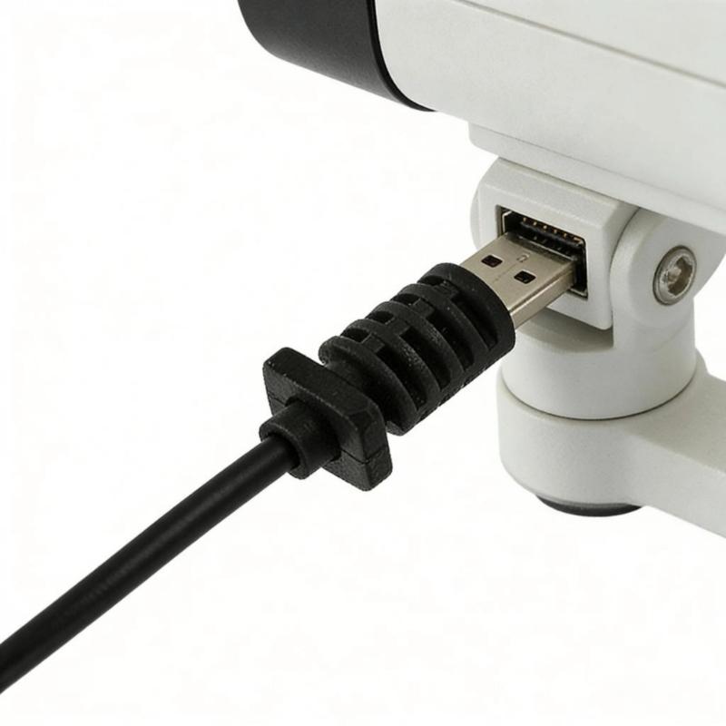 Flexible PVC Wire Retainer Not Slip Cable Lock for 3.0MM Diameter Cables Ensures Stable Connection & Prevents Damage
