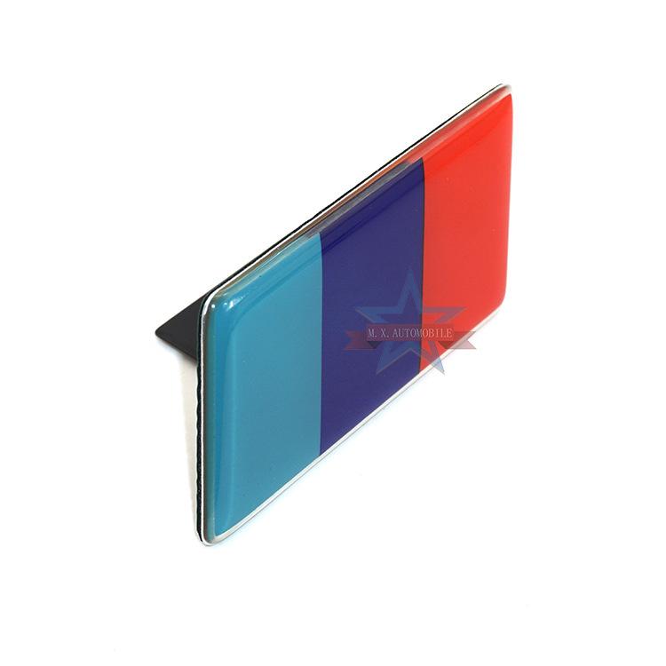 Volkswagen Auto Kühlergrill Aufkleber: Flaggen von Deutschland, USA, UK, China, Frankreich