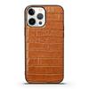 Luxury Crocodile Genuine Leather Case For iPhone 15 16 14 13 11 12 Pro Max 7 8 Plus X XR XS Shockproof Cover