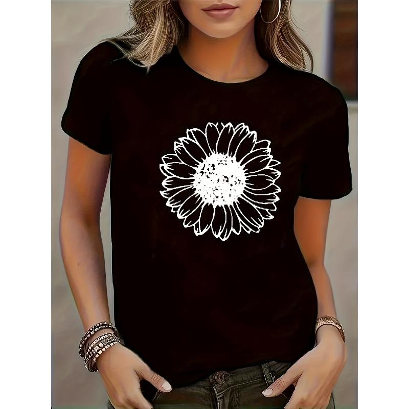 Women s Loose Fit Short Sleeve Casual T-Shirt S