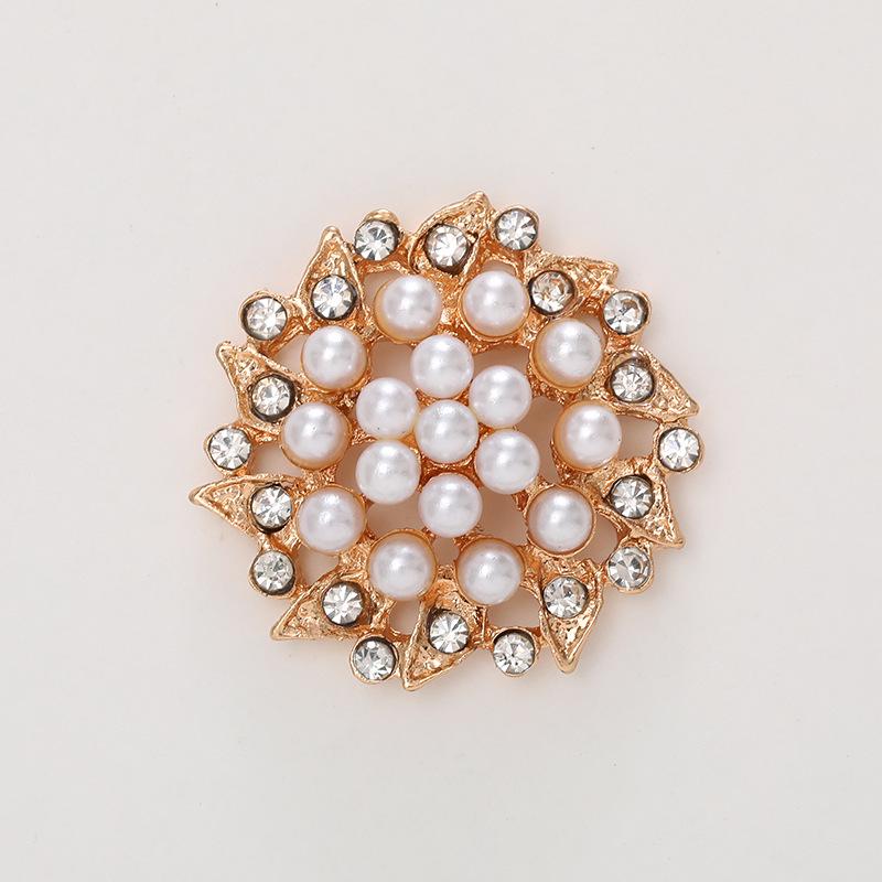 Pearl Flower Five-Petal DIY Phone Case Teardrop Clog Embellishments