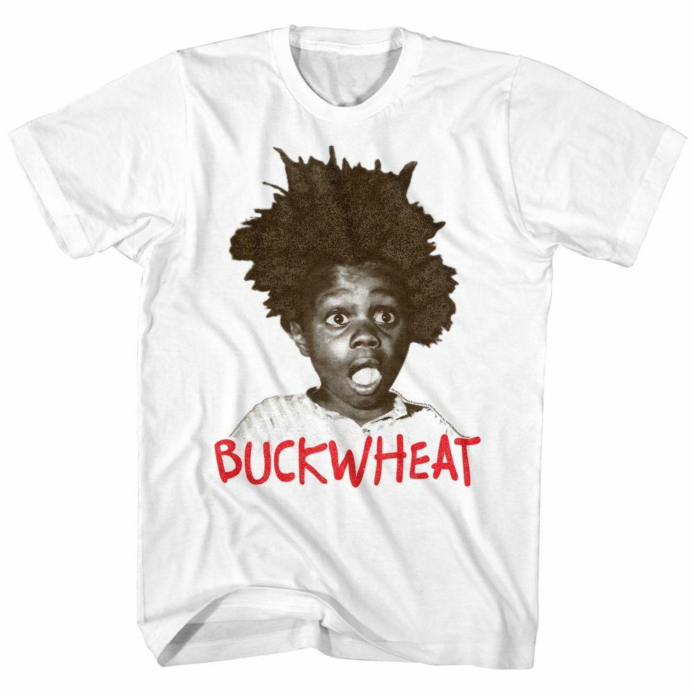 

Buckwheat Buckwheat White T-Shirt Mens Womens Tees Top 3XL