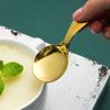 1/5Piece Stainless Steel Spoon Short Handle Sugar Salt Spice Spoon Seasoning Tea Coffee Spoon Kitchen Tool