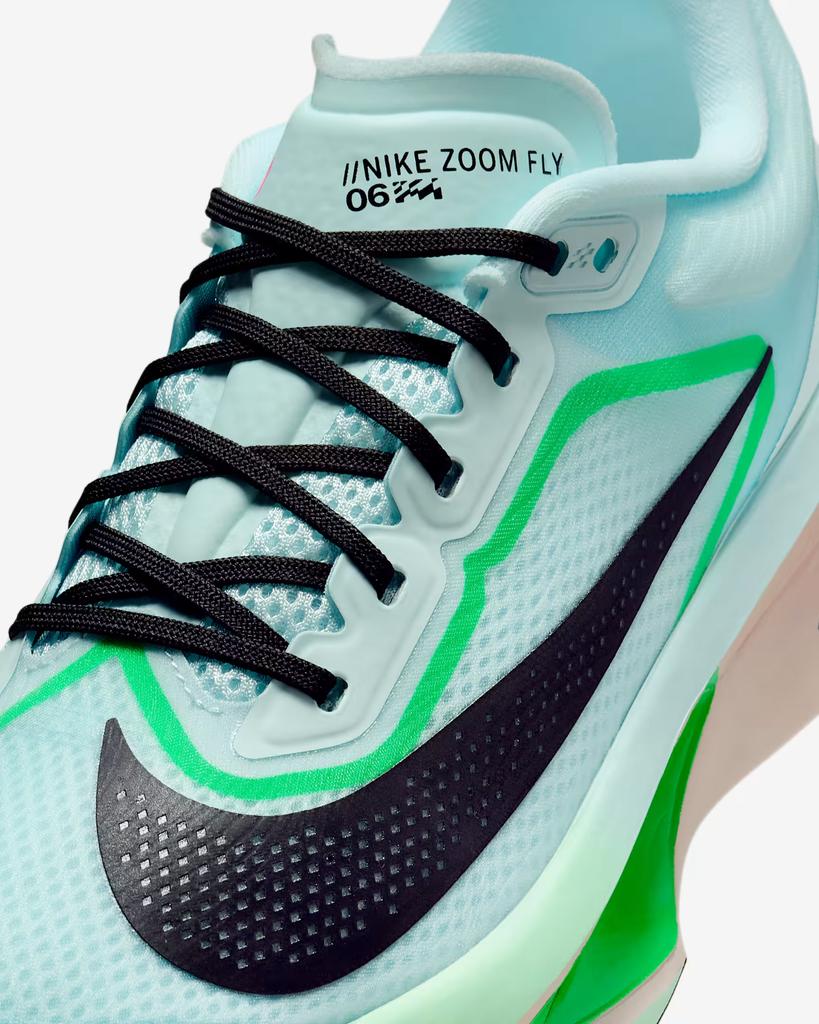 FN8455-402 Nike Zoom Fly 6 Glacier Ice Hyper Pink Green Shock Black (Women's)