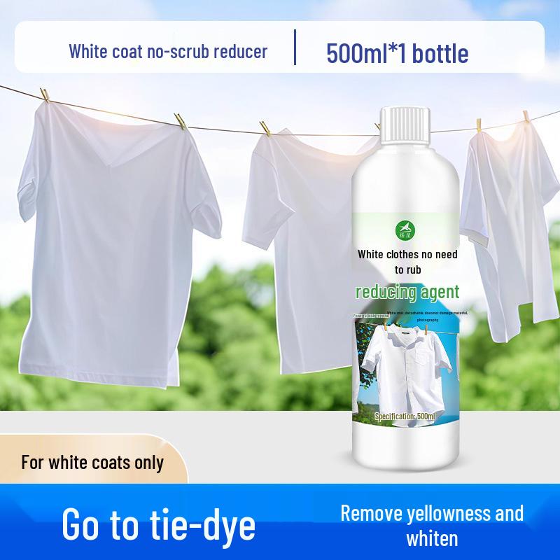 Мощный отбеливающий стиральный порошок и пятновыводитель для белой одежды