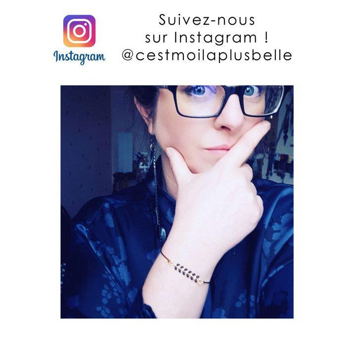 Bracelet semi-rigide noir