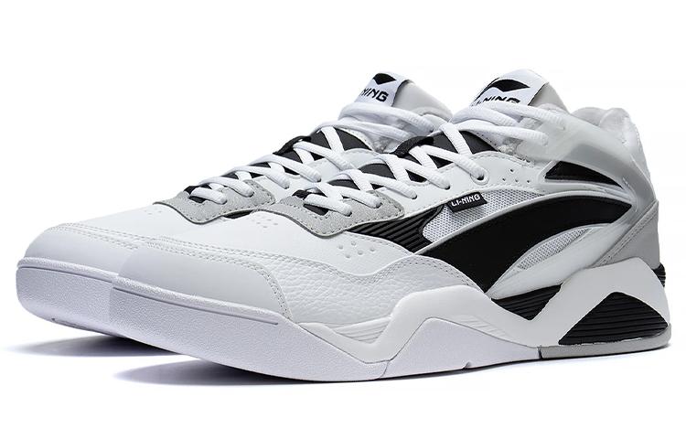 Li Ning LN BBS Synthetic Leather Fleece Lined Comfortable Slip Resistant, Abrasion Resistant, Thermal Low top AGCS319-1