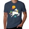 To Be A Unicorn Tshirt Trendy Print Short Sleeve Tshirt