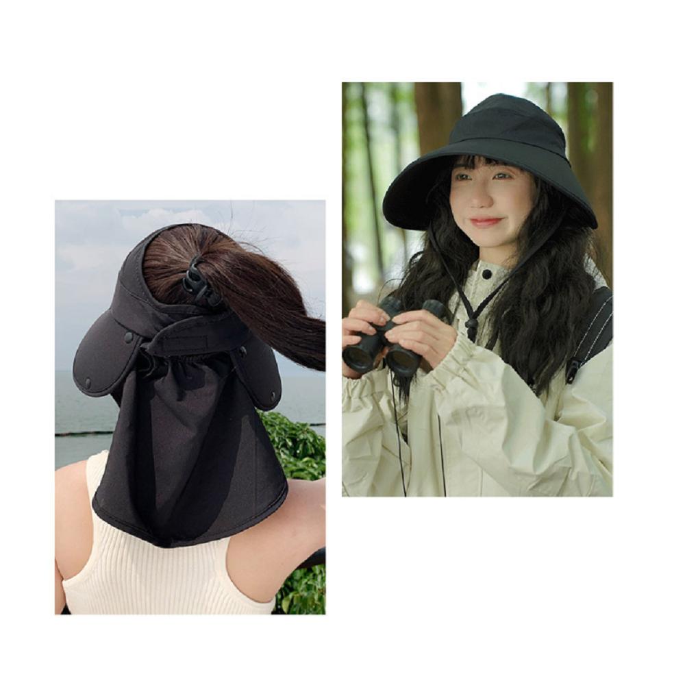 Wide Bucket Hat Summer Wide Brim Sun Cap