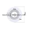 30-60cm U-Shaped Aluminum Alloy Telescopic Monitor Mount for Hikvision/Dahua Dome Camera