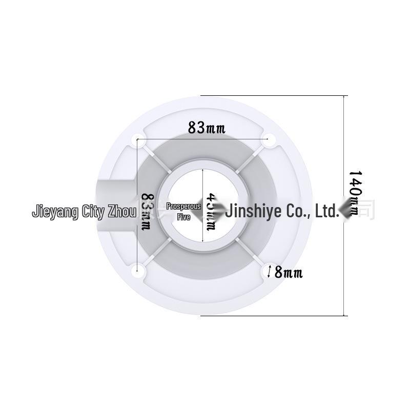 30-60cm U-Shaped Aluminum Alloy Telescopic Monitor Mount for Hikvision/Dahua Dome Camera