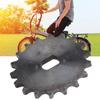 420 Sprocket 18 Tooth Carbon Steel Chain Wheel Replacement Accessory 0.7x0.5in Inner Diameter