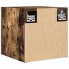 Wall Mounted TV Cabinets 2 pcs Smoked Oak 30.5 x 30 x 30 cm