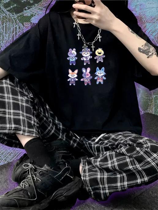 Xdinary Heroes oversized T-shirt L