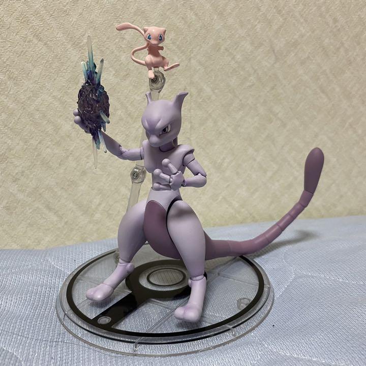 

[USED] Pokemon D-arts Mewtwo & Mew Figure