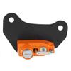 Motorcycle Modification Aluminum Alloy Helmet Lock Mount Hook Fit for Indian ScoutOrange