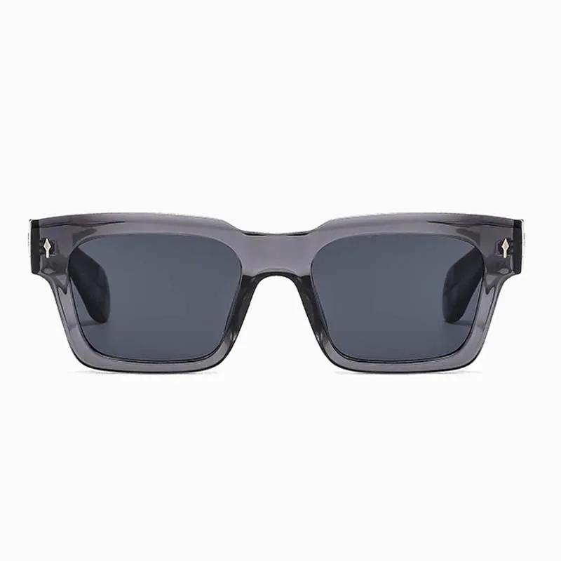 Quadratische coole Sonnenbrille Damen Herren Marke Designer Mode Sonnenbrille Weiblich Männlich Bunt Punk Spiegel