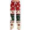 Women's Christmas Print Pants Casual Pants No Pockets