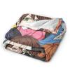 Yarichin B Club Yuri  Blankets Quality Soft  Throw Blanket Winter Camping Couch Bed Fluffy Bedspread