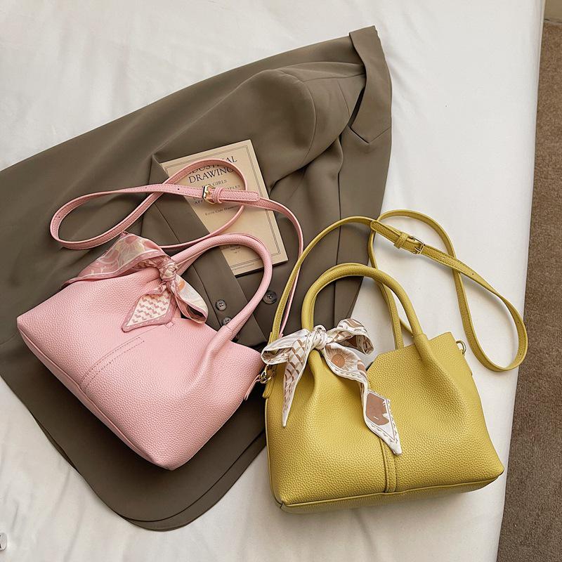 2025 Women's Premium Korean Fashion Handheld Tote: Large Capacity Crossbody for Work & Commute