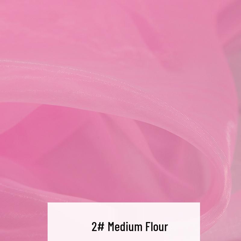 Black and Pink Wedding Backdrop Organza Tulle Drapes and Dessert Table Cloth