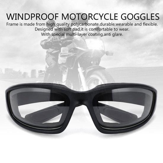 Motorradbrille Outdoor-Sport Anti-UV Winddicht Staubdicht Brille Schutzbrille