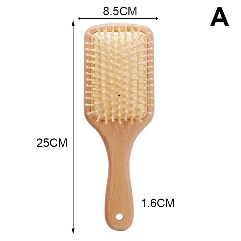 Wood Airbag Comb Hairdressing Hair Makeup Comb Household Comb Massage Comb