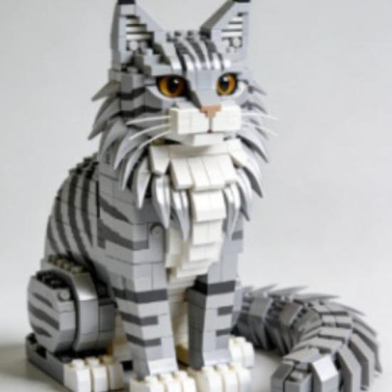 Tide Play Compatible Cat Lovers Love Accompaniment Collection Ornament Collection