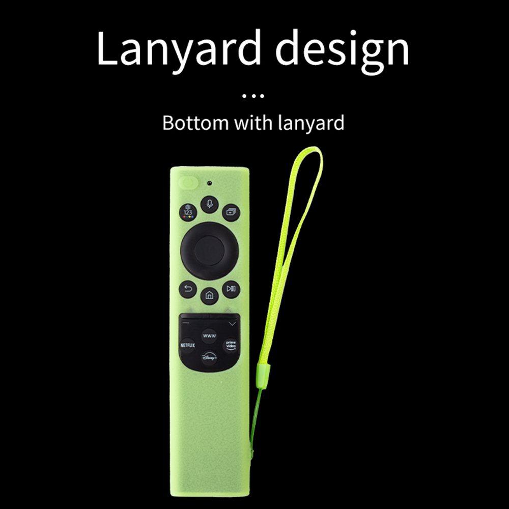 Silicone Remote Control Cover Case for Samsung BN59-01385 Dustproof Remote Sleeve for Samsung Smart TV Anti-Drop 4 Colors
